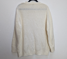 Load image into Gallery viewer, White Cable-Knit Jumper - L
