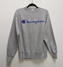 Load image into Gallery viewer, Grey Champion Sweatshirt - S
