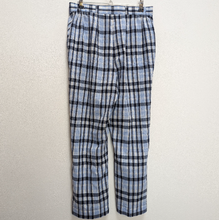 Load image into Gallery viewer, Blue Plaid Trousers - M
