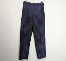 Load image into Gallery viewer, Blue Check Trousers - S
