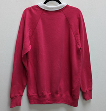 Load image into Gallery viewer, Pink Flower Sweatshirt - XL
