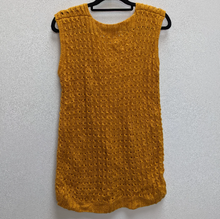 Load image into Gallery viewer, Yellow Knit Sweater Vest - L
