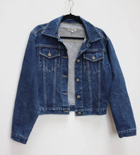 Load image into Gallery viewer, Dark Blue Denim Jacket - L
