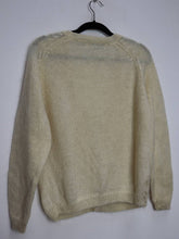 Load image into Gallery viewer, White Mohair Cardigan - M
