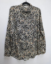 Load image into Gallery viewer, Animal Print Blouse - M
