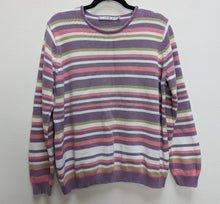 Load image into Gallery viewer, Colourful Stripe Jumper - L
