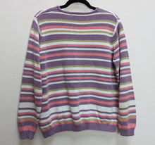 Load image into Gallery viewer, Colourful Stripe Jumper - L
