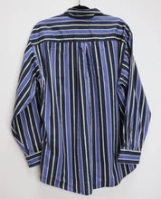 Load image into Gallery viewer, Blue + Navy Stripe Shirt - XL
