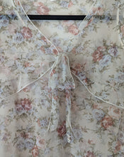 Load image into Gallery viewer, Sheer Floral Top - M
