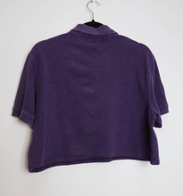 Load image into Gallery viewer, Purple Tommy Hilfiger Crop Top - XL

