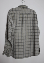 Load image into Gallery viewer, Grey Check Corduroy Shirt - L

