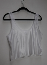 Load image into Gallery viewer, Sheer White Crop Top - M
