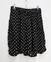 Load image into Gallery viewer, Black + White Polka-Dot Shorts - S
