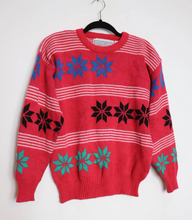 Load image into Gallery viewer, Pink Patterned Jumper - M
