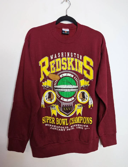 Red Super Bowl Sweatshirt - S
