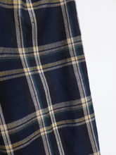 Load image into Gallery viewer, Navy Blue Plaid Trousers - XXS
