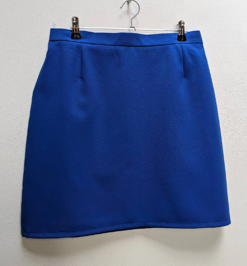 Blue Mini-Skirt - M