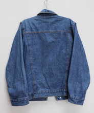 Load image into Gallery viewer, Dark Blue Denim Jacket - S
