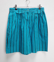 Load image into Gallery viewer, Blue Stripe Shorts - S/M
