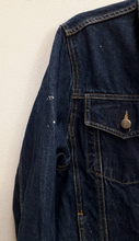 Load image into Gallery viewer, Dark Blue Denim Jacket - S
