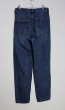 Load image into Gallery viewer, Blue Denim Mom Jeans - S
