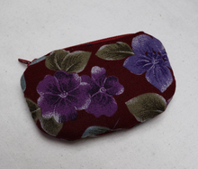Load image into Gallery viewer, Recycled Floral Coin Purse
