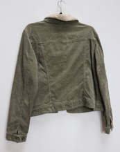 Load image into Gallery viewer, Light Green Corduroy Jacket - L
