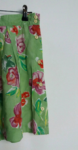 Load image into Gallery viewer, Green + Pink Floral Shorts - S
