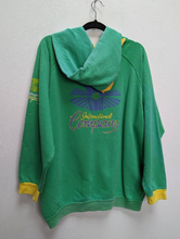 Load image into Gallery viewer, Green Graphic Hoodie Sweatshirt - L
