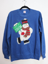 Load image into Gallery viewer, Christmas Snowman Sweatshirt - M
