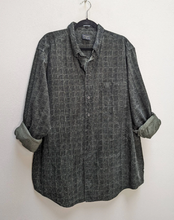 Load image into Gallery viewer, Dark Green Check Corduroy Shirt - XL
