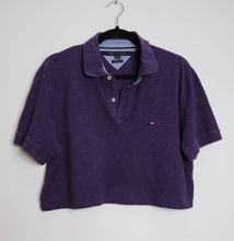 Load image into Gallery viewer, Purple Tommy Hilfiger Crop Top - XL
